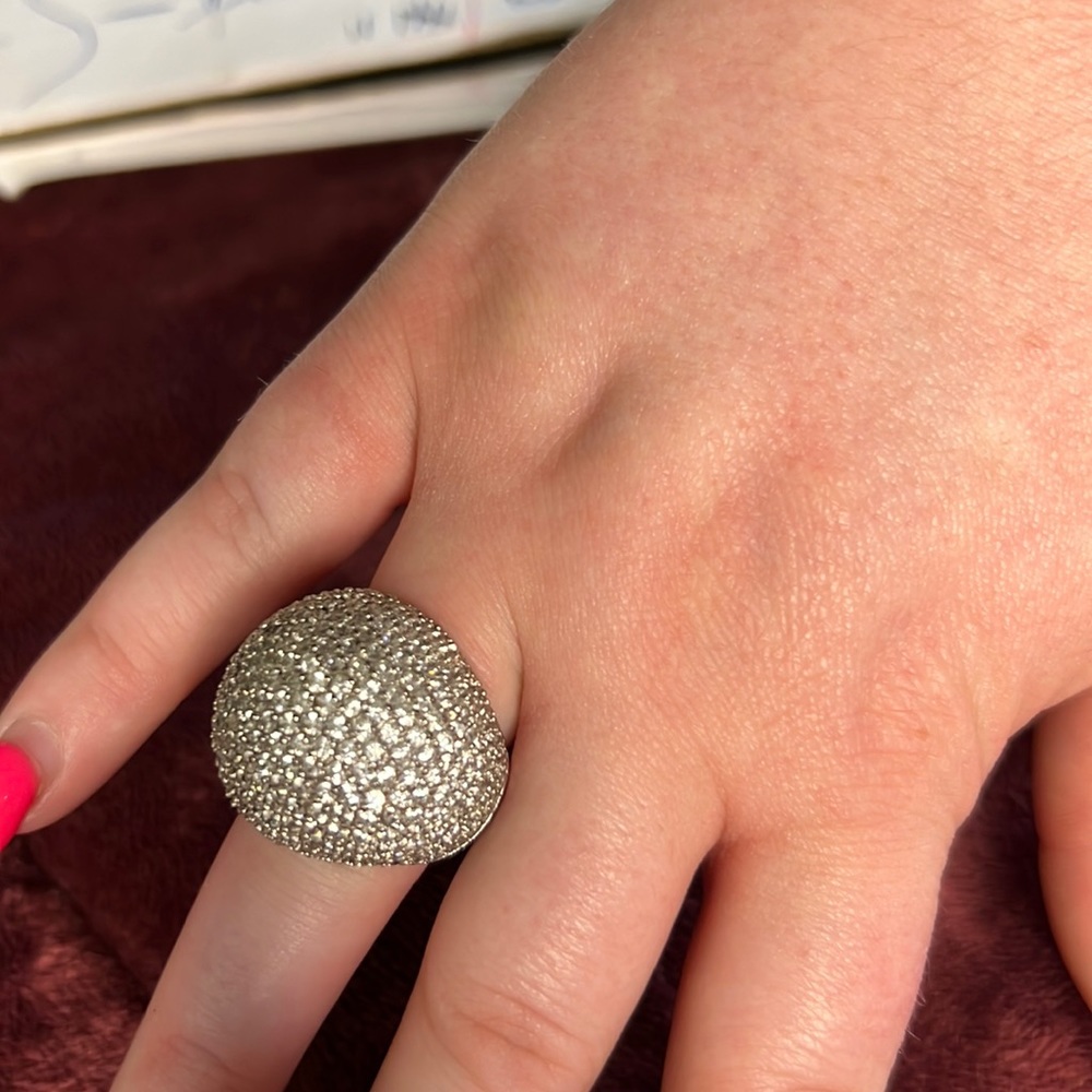 Travis style dome fashion ring